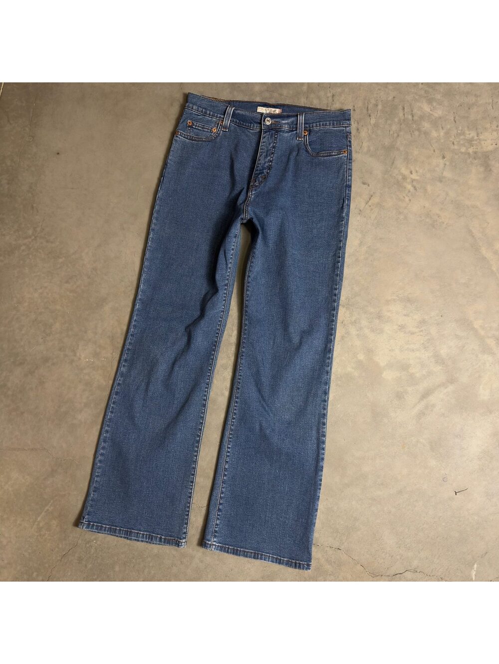 Levi's 512 Bootcut Jeans Womens 12S Medium Wash